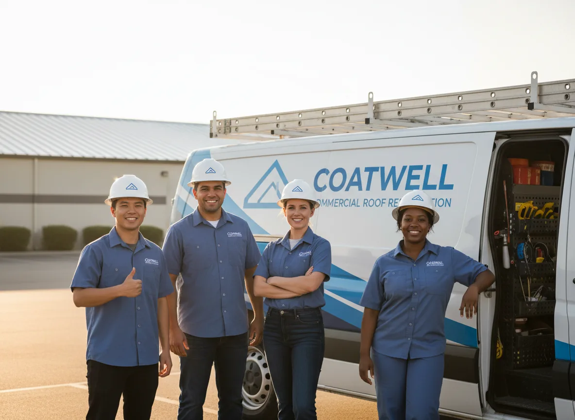Commercial roof coating company in Hendricks, MN